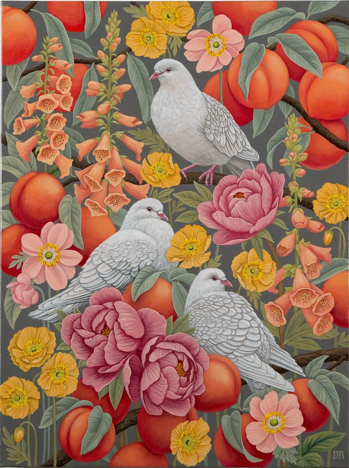 A Symphony of Plumes and Petals: Vasilisa Romanenko’s "Flora & Flight" Captures the Ephemeral Beauty of Migration