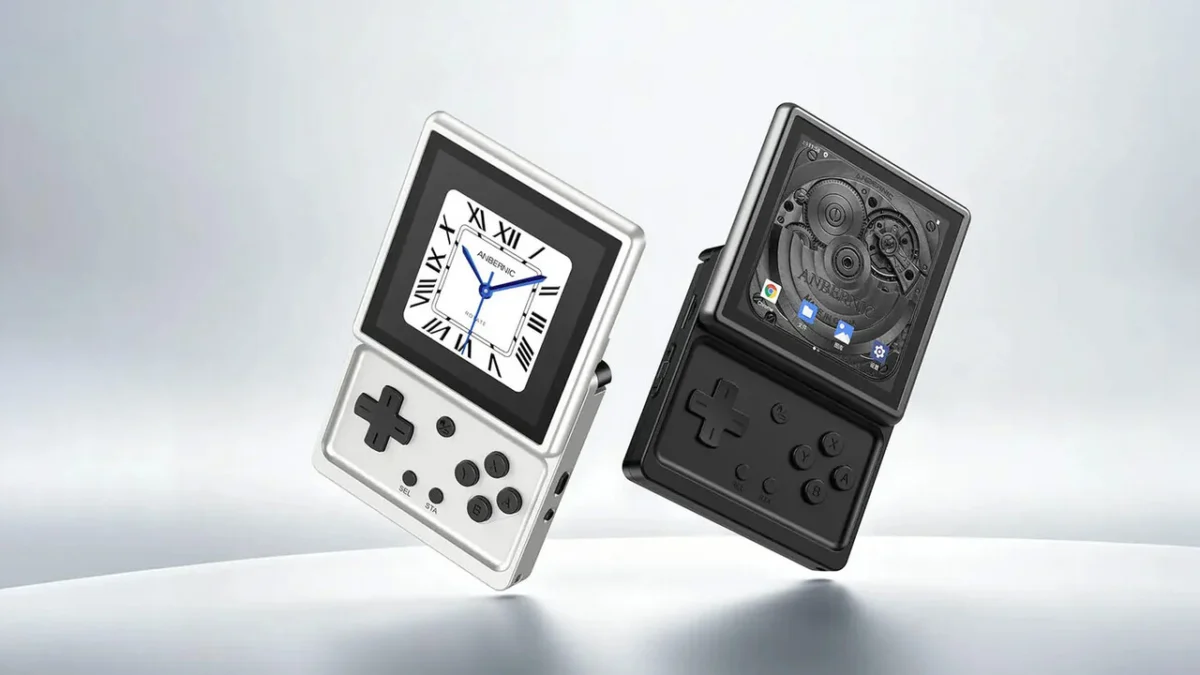 Anbernic Unveils the RG Rotate: A Retro Gaming Experiment with a Mechanical Twist