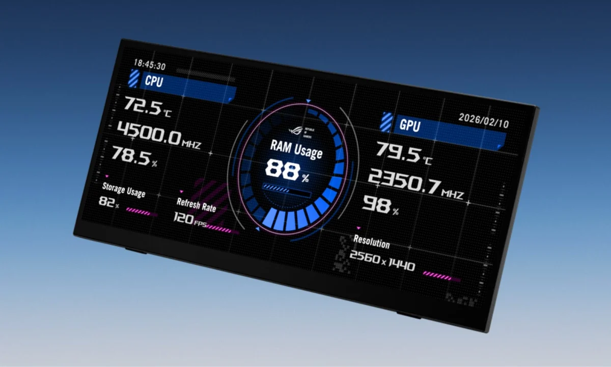 Asus Unveils the ROG Strix XG129C: The Desktop "ScreenPad" Evolution Gamers Have Been Waiting For