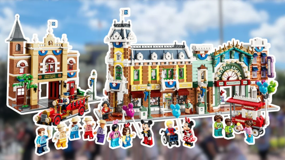 Building the Magic: Lego Unveils the Iconic Main Street, U.S.A. in Stunning Detail