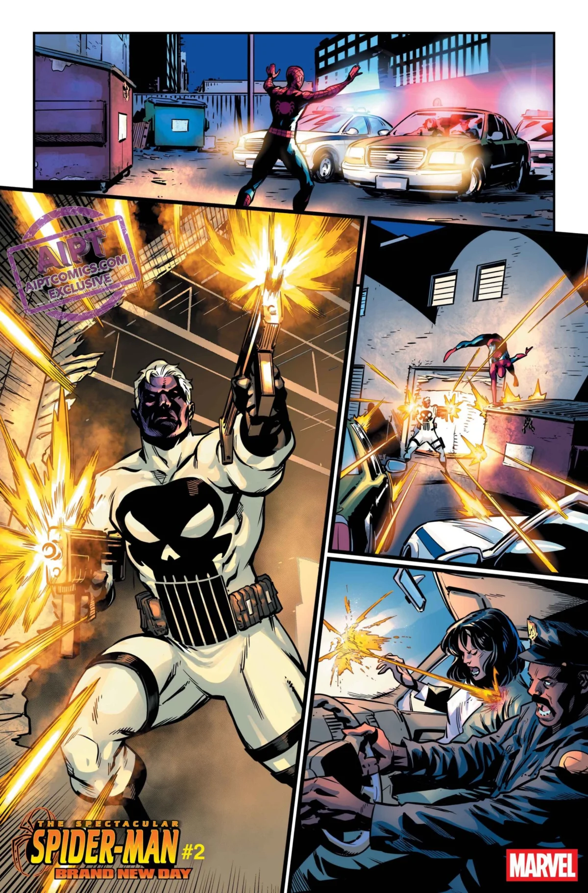 Chaos in the Concrete Jungle: Punisher’s Horrifying Transformation Shakes the Foundations of ‘Spectacular Spider-Man: Brand New Day’