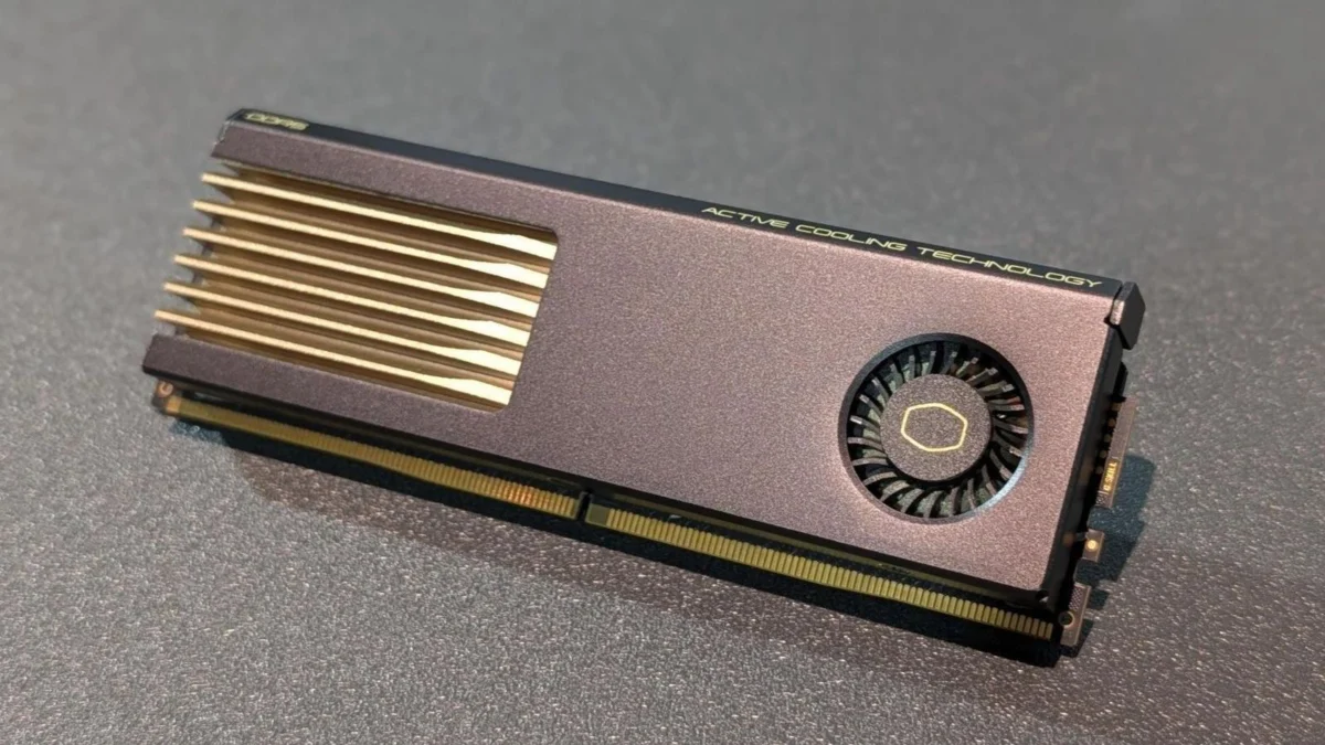 Cooler Master and G.Skill Revolutionize Memory Thermal Management with "MasterDimm" Active Cooling