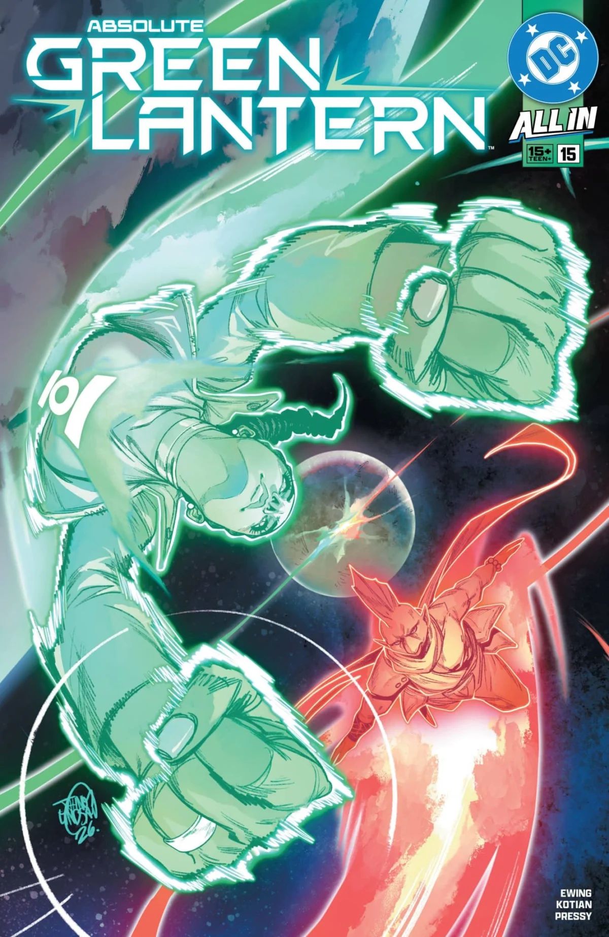 Cosmic Stakes and Earthly Peril: A Deep Dive into Absolute Green Lantern #15