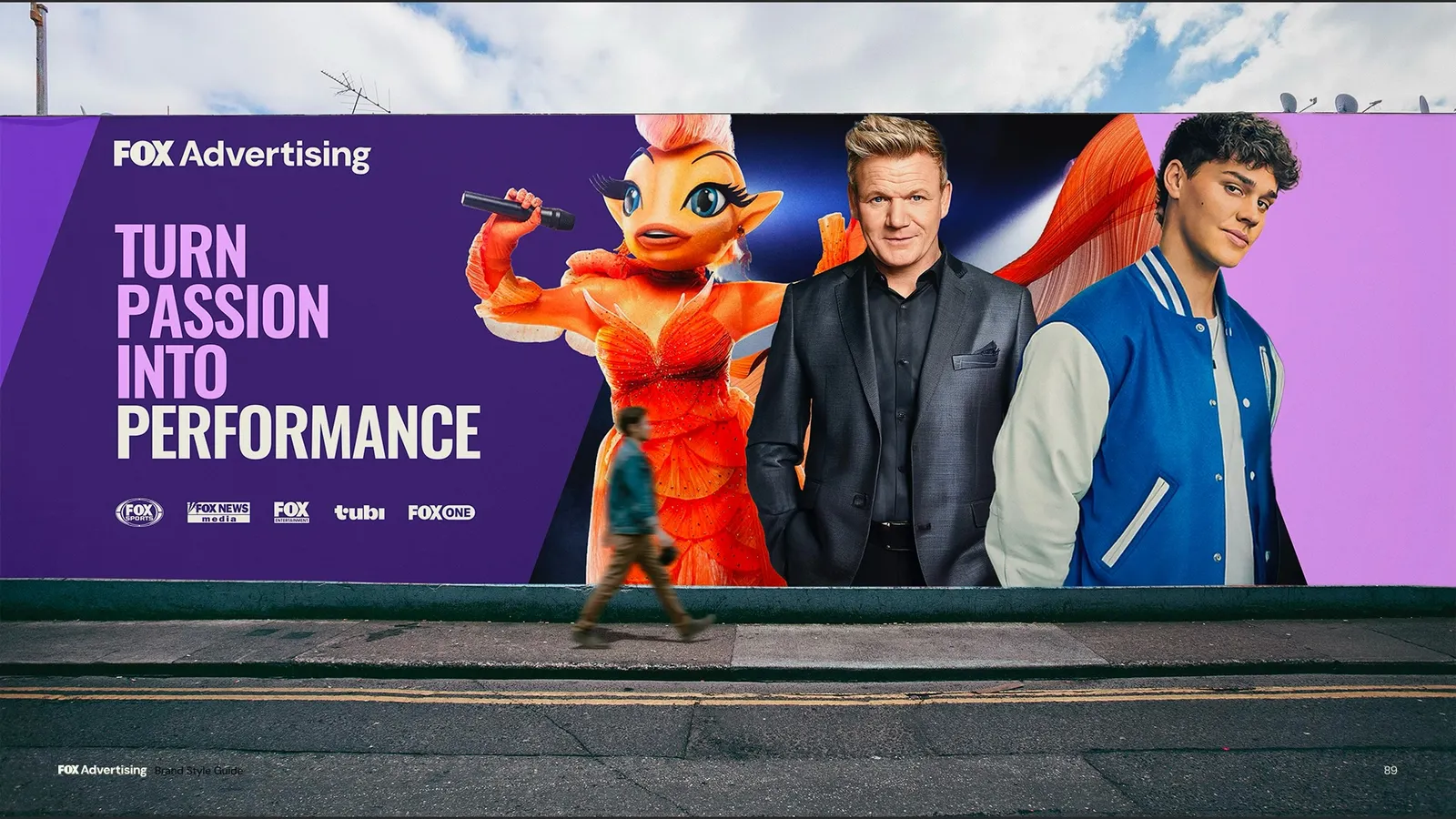 Fox Advertising Unveils Bold Brand Identity: Bridging Fandom and Performance