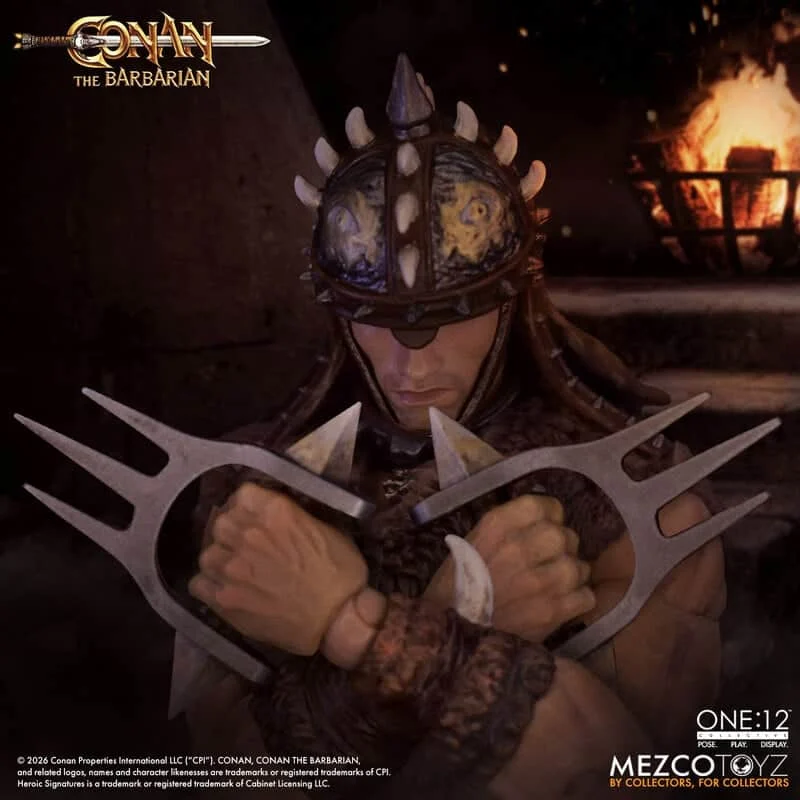 From Captive to Conqueror: Mezco Toyz Immortalizes the Brutal Origins of Conan the Barbarian