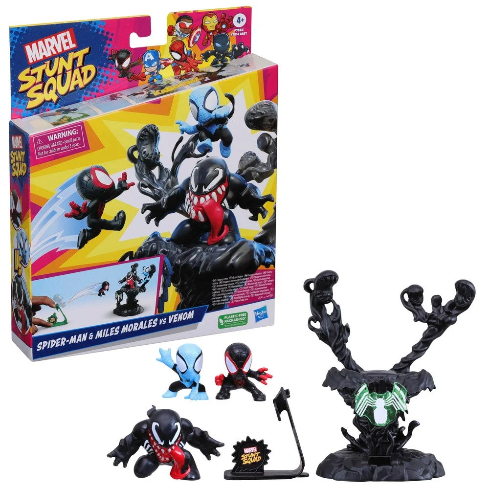 Hasbro Unleashes "Marvel Stunt Squad": A New Era of High-Octane, Interactive Hero Play