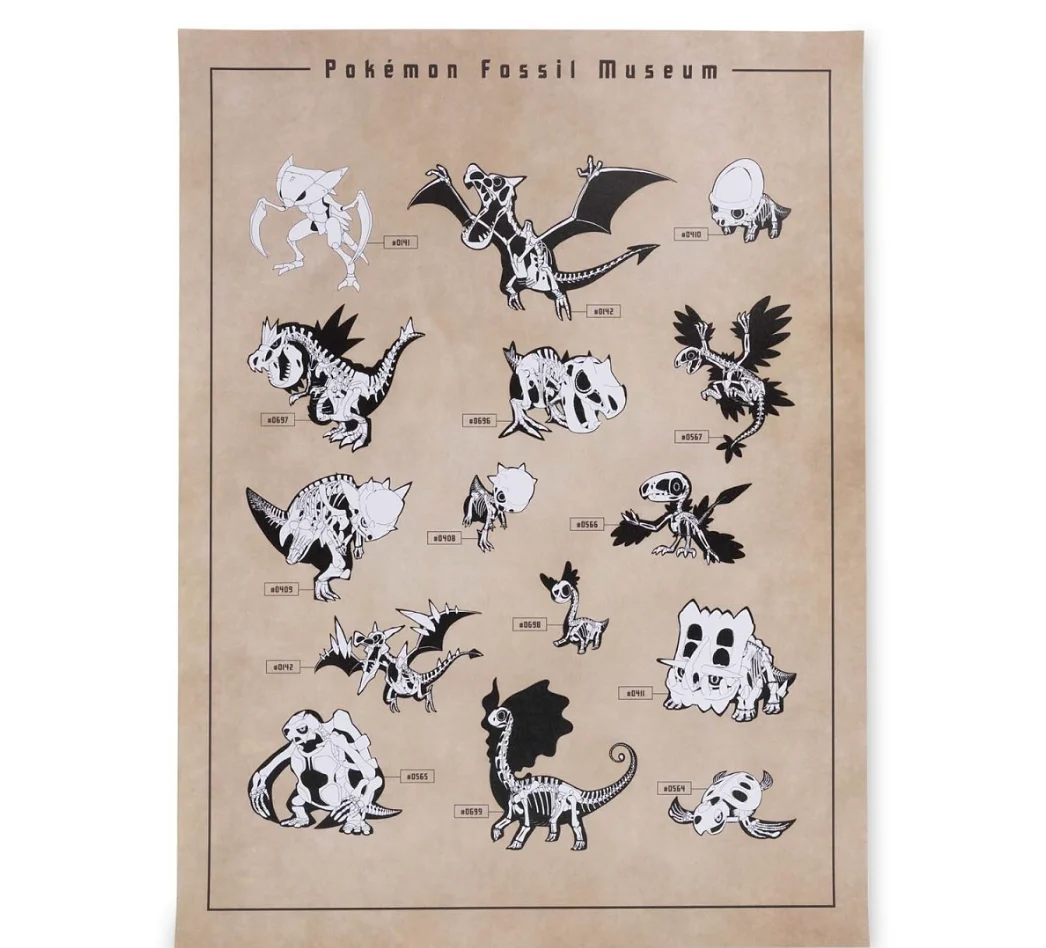 Journey into the Past: Pokémon Fossil Museum Merchandise Unearths Excitement for Fans