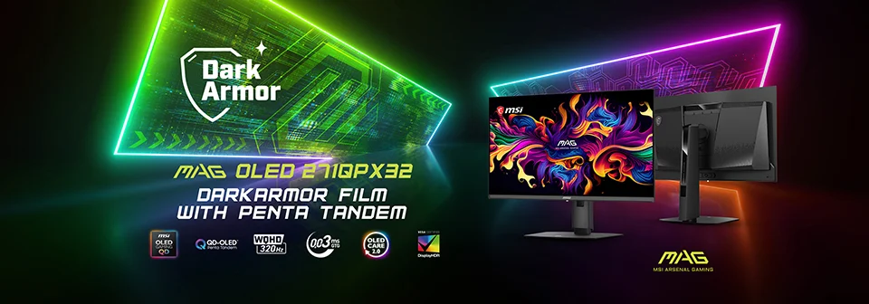 MSI Redefines Gaming Excellence: A Deep Dive into the MAG OLED 271QPX32 and the Dawn of Penta Tandem Technology