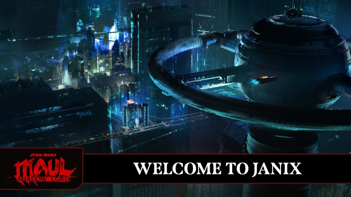 Painting the Shadows: The Artistry and Architecture of Janix in Star Wars: Maul – Shadow Lord