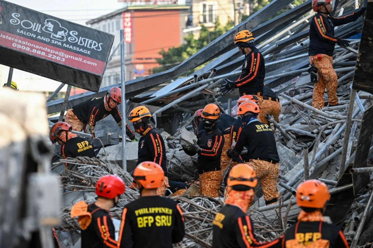 Race Against Time: Massive Rescue Operation Underway After Deadly Building Collapse in Angeles City