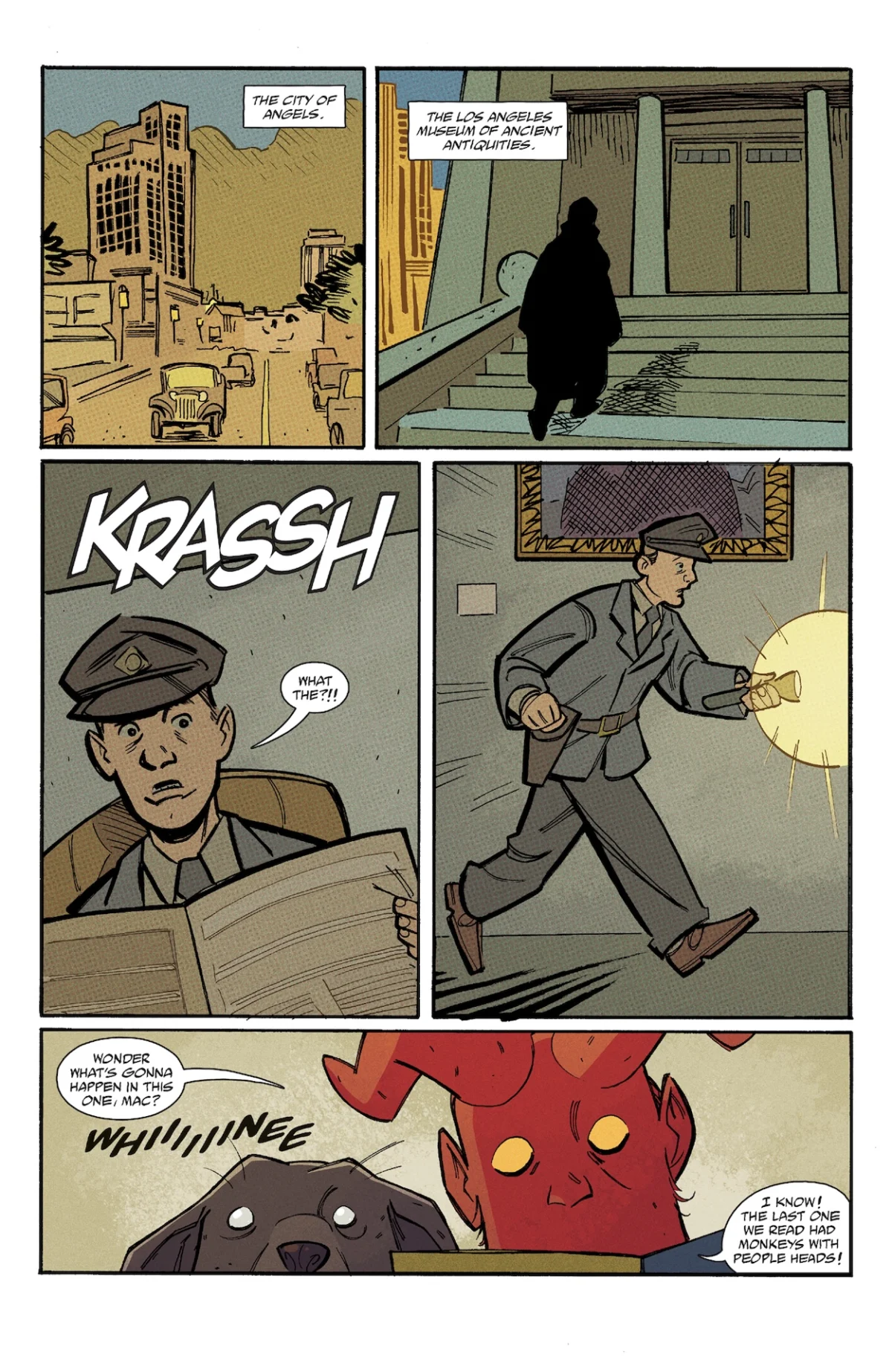 Soaring Into Danger: An Exclusive Look at Dark Horse’s ‘Young Hellboy: Thrilling Sky Adventures’