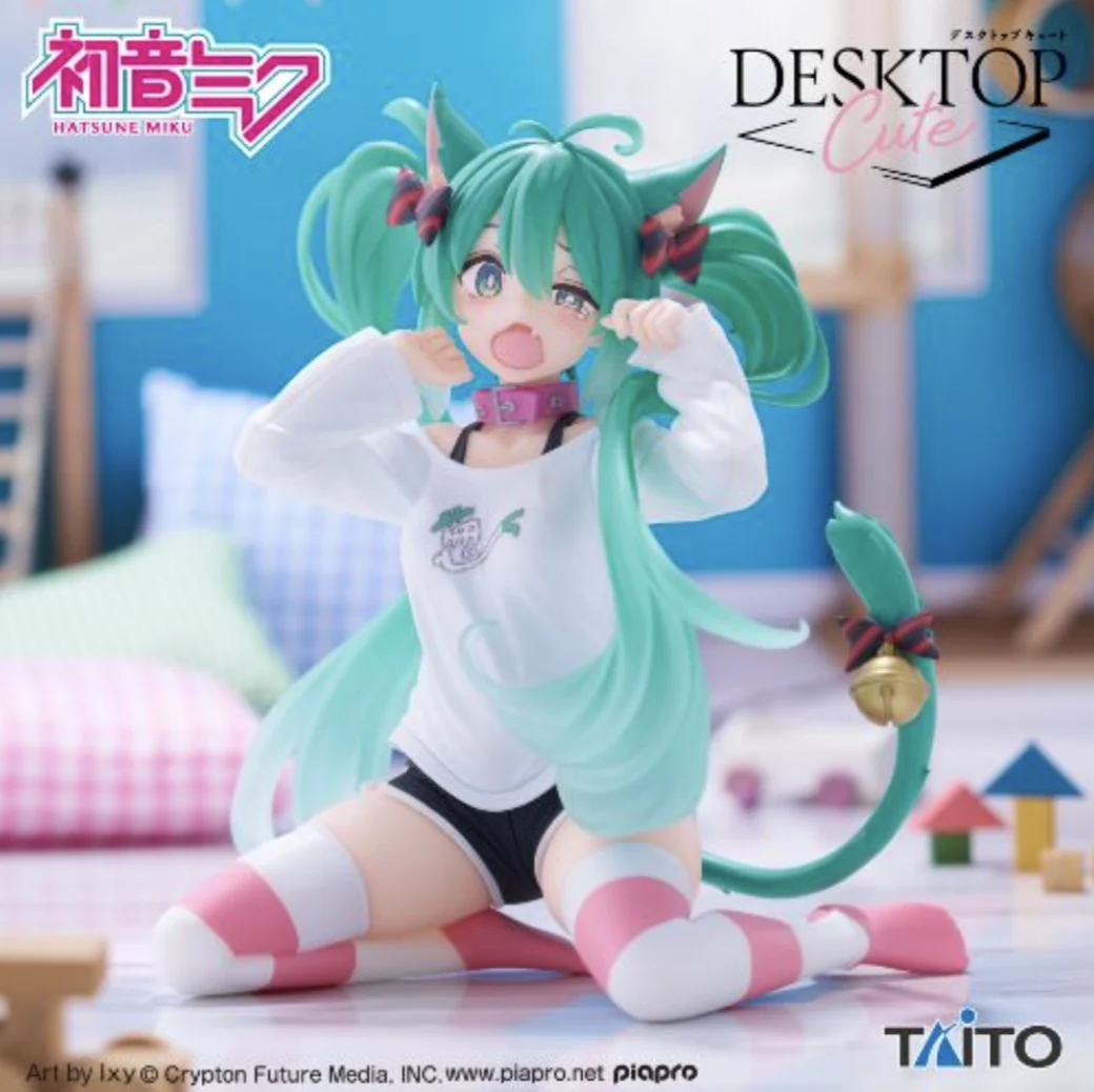 Taito Reanimates Beloved Hatsune Miku Cat Girl Figure for Third Consecutive Release