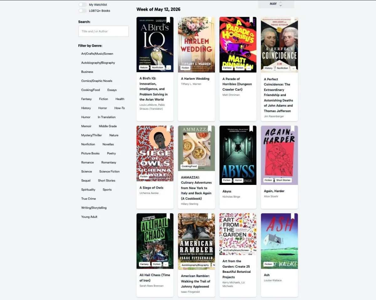 Taming the TBR: How the New Release Index is Revolutionizing Book Discovery