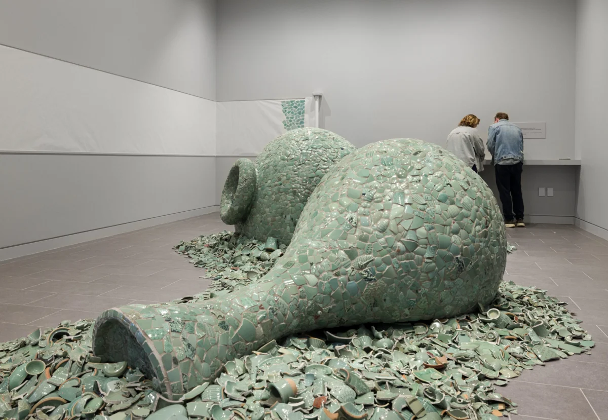 The Architecture of Memory: Jean Shin’s Celadon Landscape Reclaims the Imperfect
