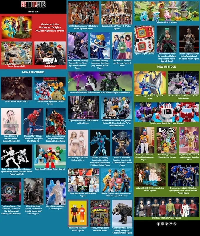 The Collector’s Horizon: A Deep Dive into BigBadToyStore’s Latest Catalog Drop