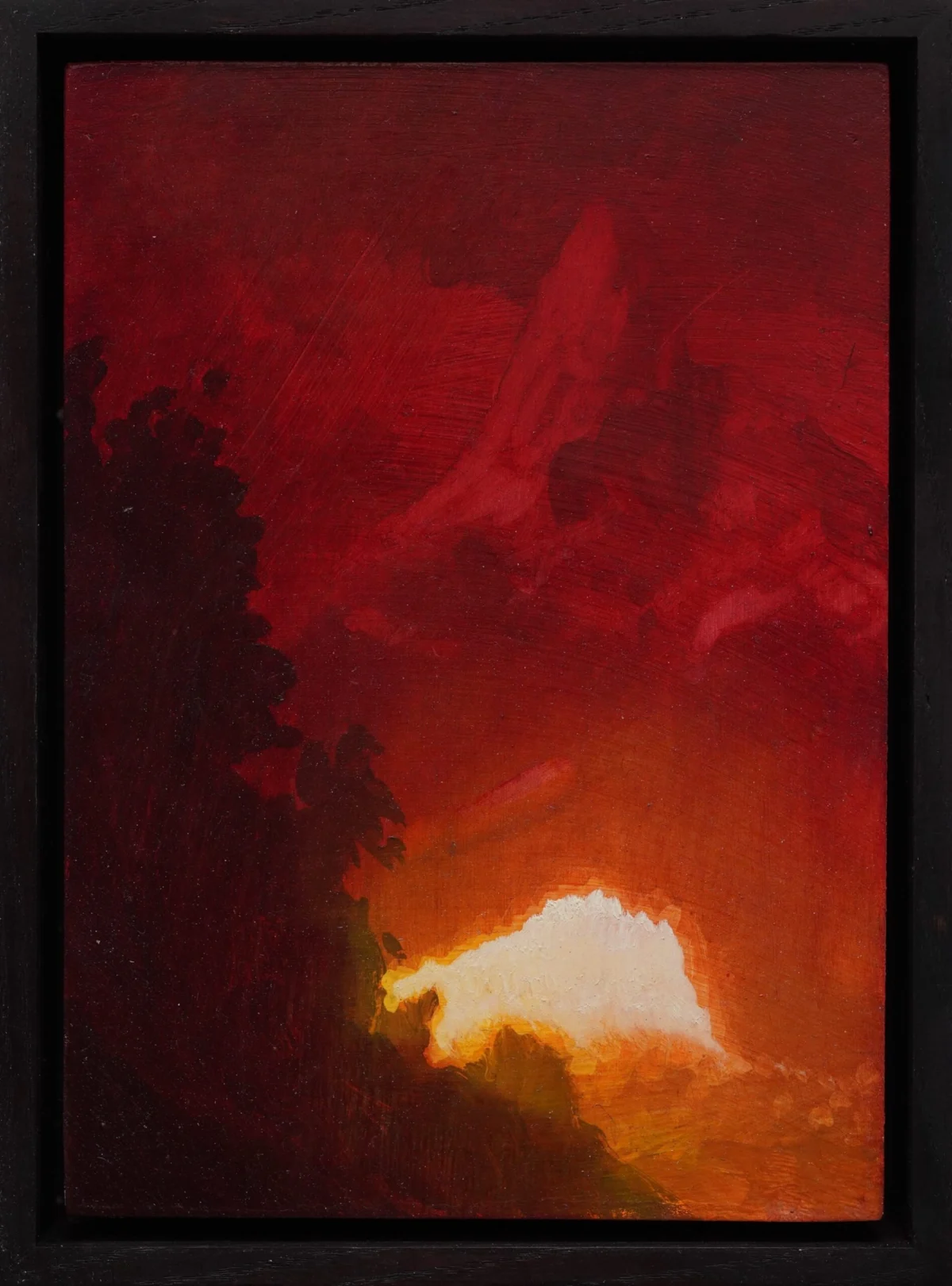 The Crimson Frontier: Andrew McIntosh’s Uncanny Landscapes and the Geometry of the Unknown