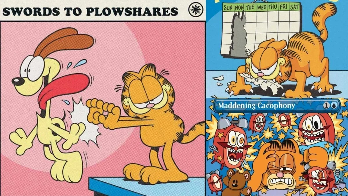 The Monday Blues Meet the Multiverse: Garfield Officially Joins Magic: The Gathering
