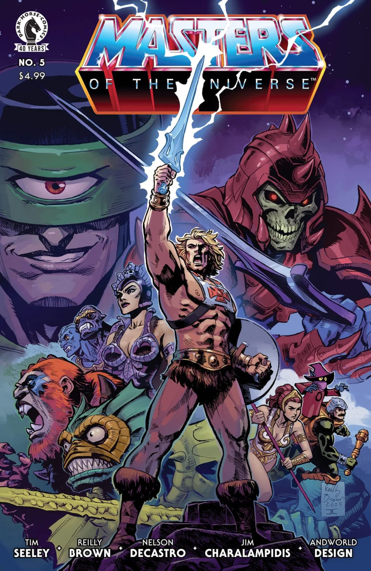 The Shadow of Grayskull: Unveiling the Dark Legacy in He-Man and the Masters of the Universe #5