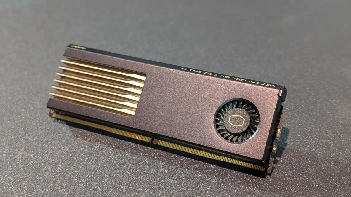 The Thermal Revolution: Cooler Master and G.Skill Redefine DDR5 Performance with Active "MasterDIMM" Cooling