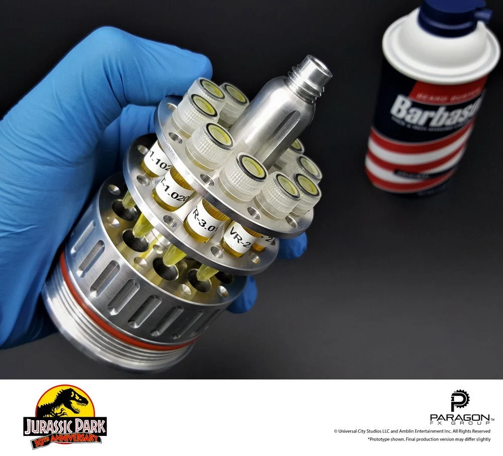 The Ultimate Collectible: Paragon FX Group Unveils Screen-Accurate ‘Jurassic Park’ Cryogenics Canister