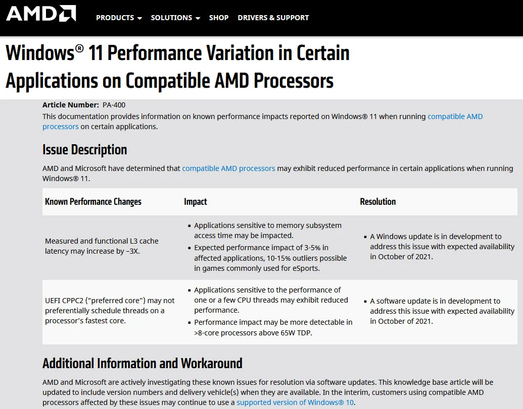 Windows 11 Performance Woes: AMD Processors Hit by Significant Latency Issues