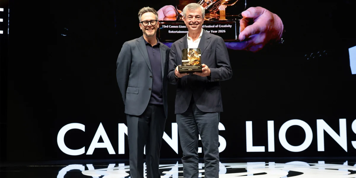 A New Era of Storytelling: Eddy Cue Honored as 2026 Cannes Lions Entertainment Person of the Year