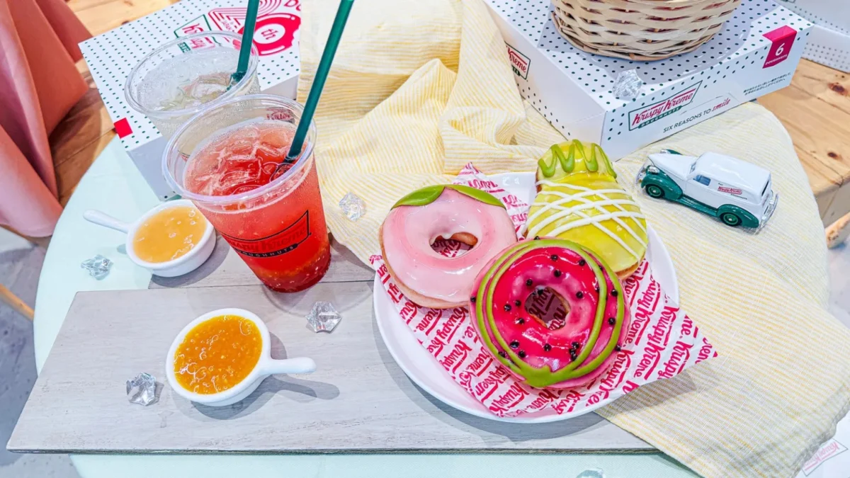 A Summer of Sweetness: Krispy Kreme Japan’s New Fruit-Infused Doughnut Collection