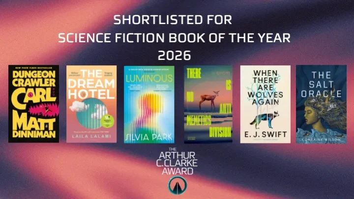 Celebrating Four Decades of Speculative Excellence: The 2026 Arthur C. Clarke Award Shortlist Revealed
