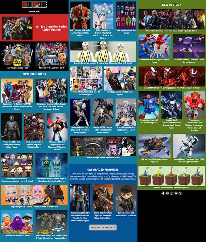 Collectors Rejoice: BigBadToyStore Unveils Massive June Wave of Pre-Orders and Arrivals