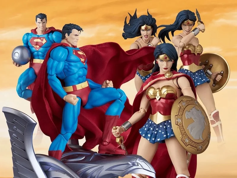 DC Comics Icons Reimagined: Medicom Toy Unveils MAFEX ‘Superman: For Tomorrow’ Collectibles