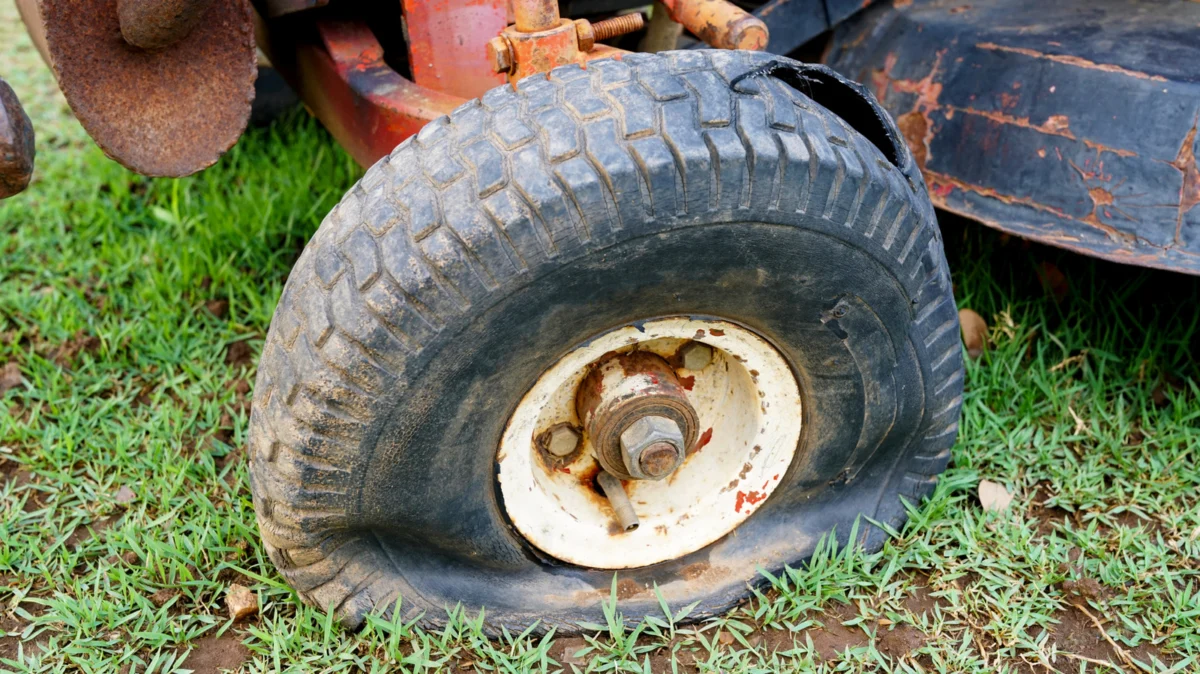 Dealing with a Flat Riding Mower Tire: Repair, Patch, or Replace?