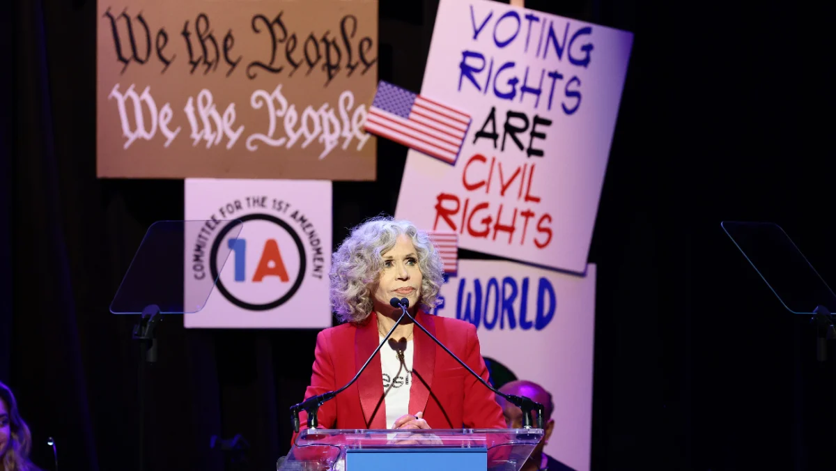Echoes of 1947: Jane Fonda Rallies Hollywood to Defend the First Amendment