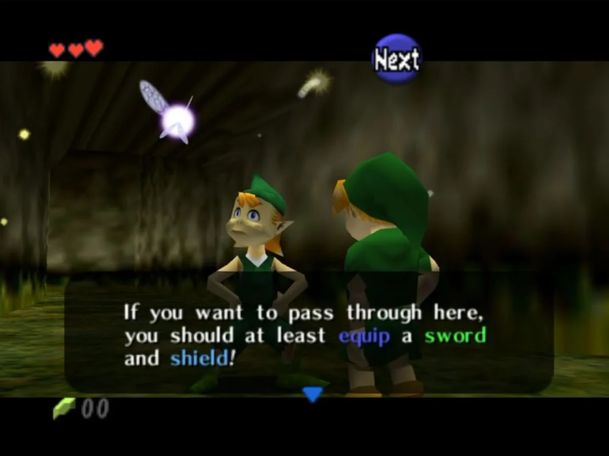 Forging a Hero: Navigating Kokiri Forest to Obtain Link’s Essential Sword and Shield in The Legend of Zelda: Ocarina of Time