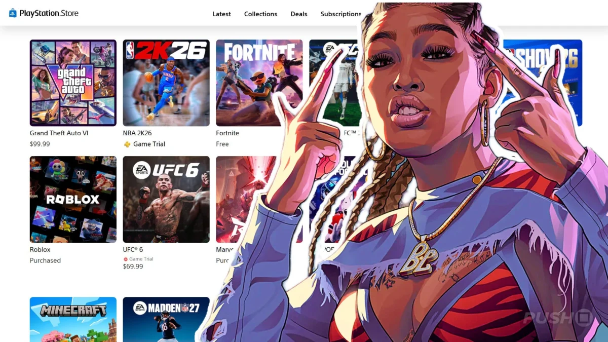 GTA 6 Dominates Global PS Store Charts, Signalling Unprecedented Pre-Launch Hype