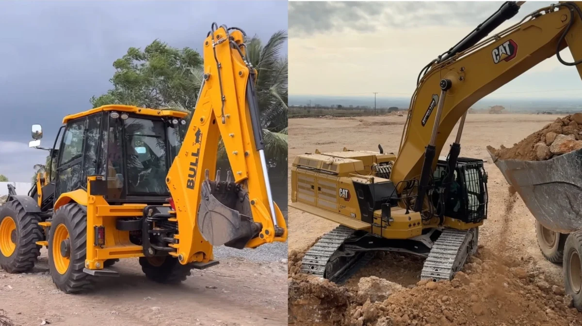 Heavy Machinery Decoded: Understanding the Critical Differences Between Backhoes and Excavators