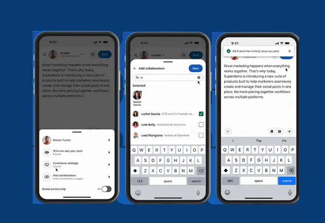 LinkedIn Redefines Professional Networking: The Strategic Rollout of Collaborative Posts