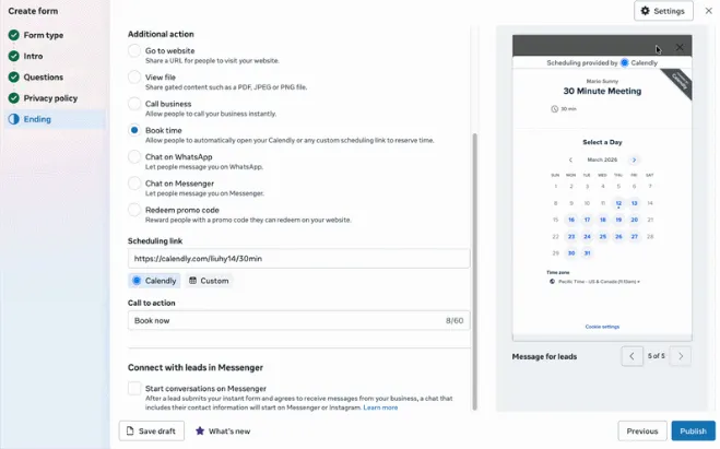 Meta’s Strategic Leap: Reducing Friction with Embedded Appointment Bookings in Facebook Lead Ads