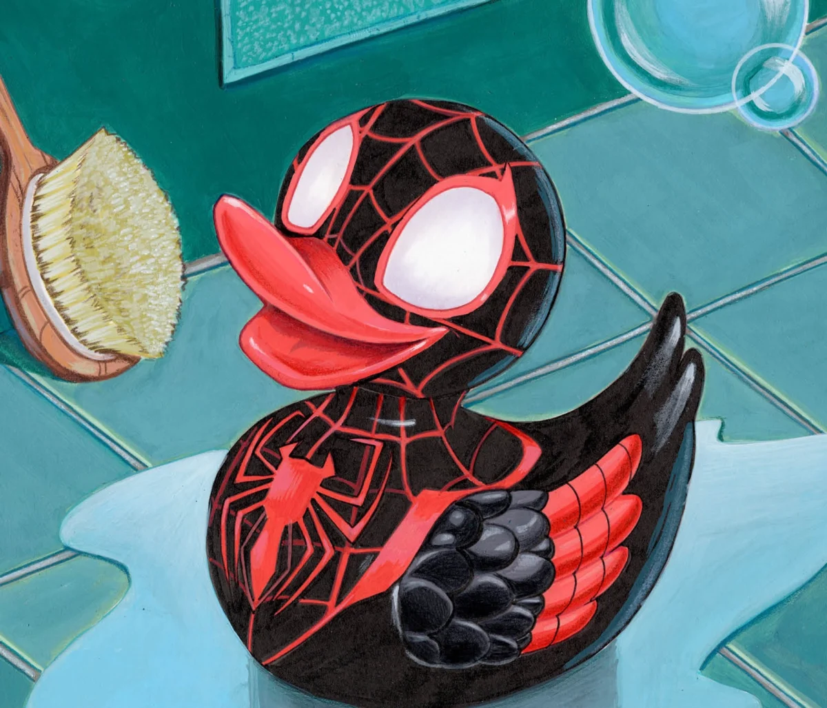 Quacking Under Pressure: Marvel’s Iconic Heroes Receive a Whimsical Rubber Duck Transformation