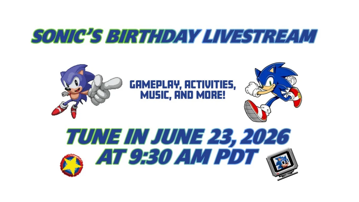 SEGA Prepares Grand 35th Anniversary Celebration for Sonic the Hedgehog, Featuring Community Stars and Charity Drive