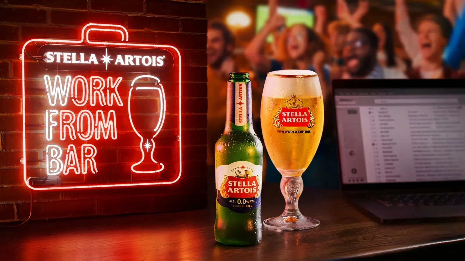 Stella Artois Launches "Work From Bar" Campaign to Capture World Cup Audience