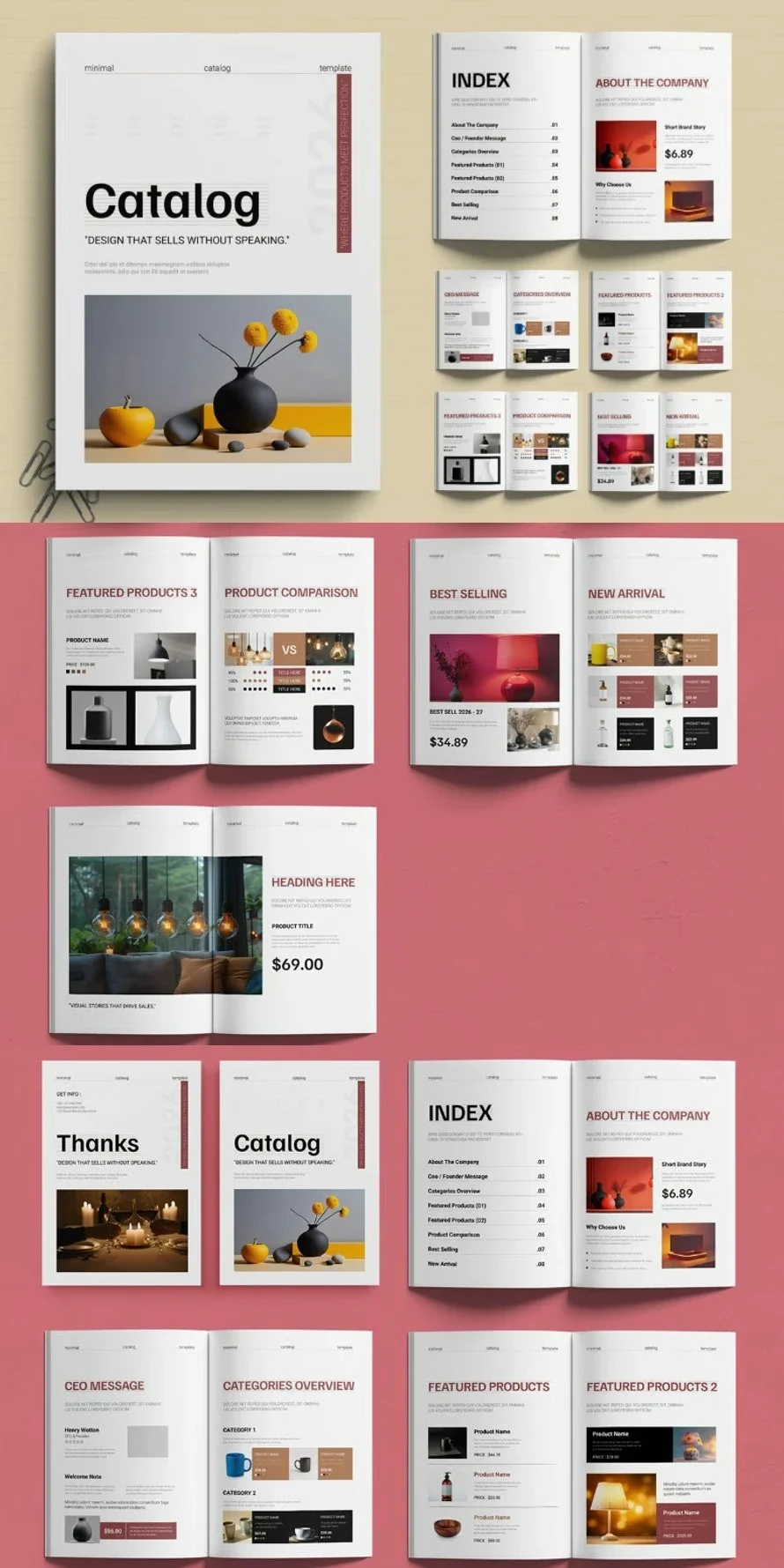 The Art of Presentation: How Modern Furniture Catalog Brochures Are Revolutionizing Interior Branding
