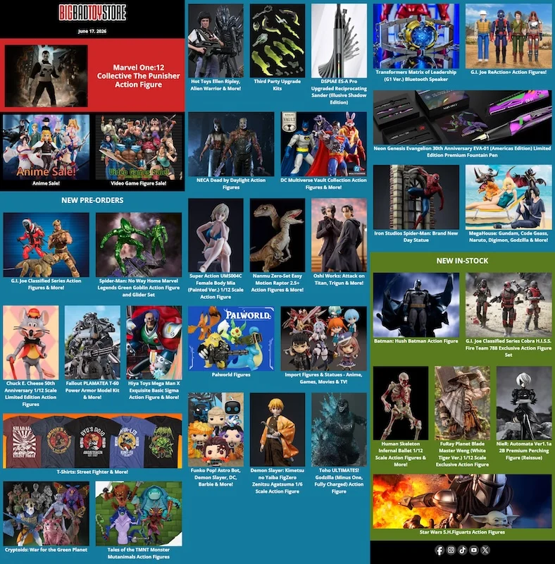 The Collector’s Pulse: A Deep Dive into BigBadToyStore’s Latest Pre-Orders and Arrivals
