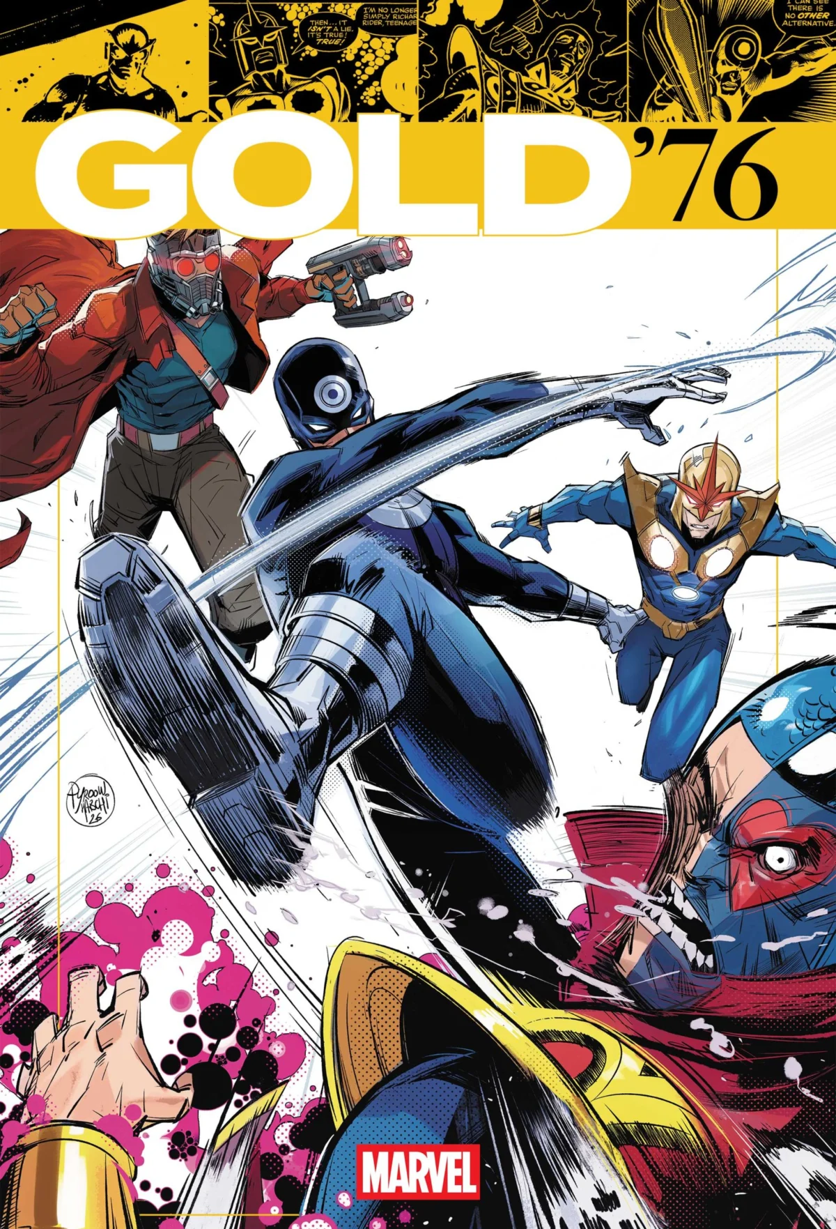 The Cosmic Assassin: Inside the High-Stakes Chaos of Marvel Gold ’76 #1