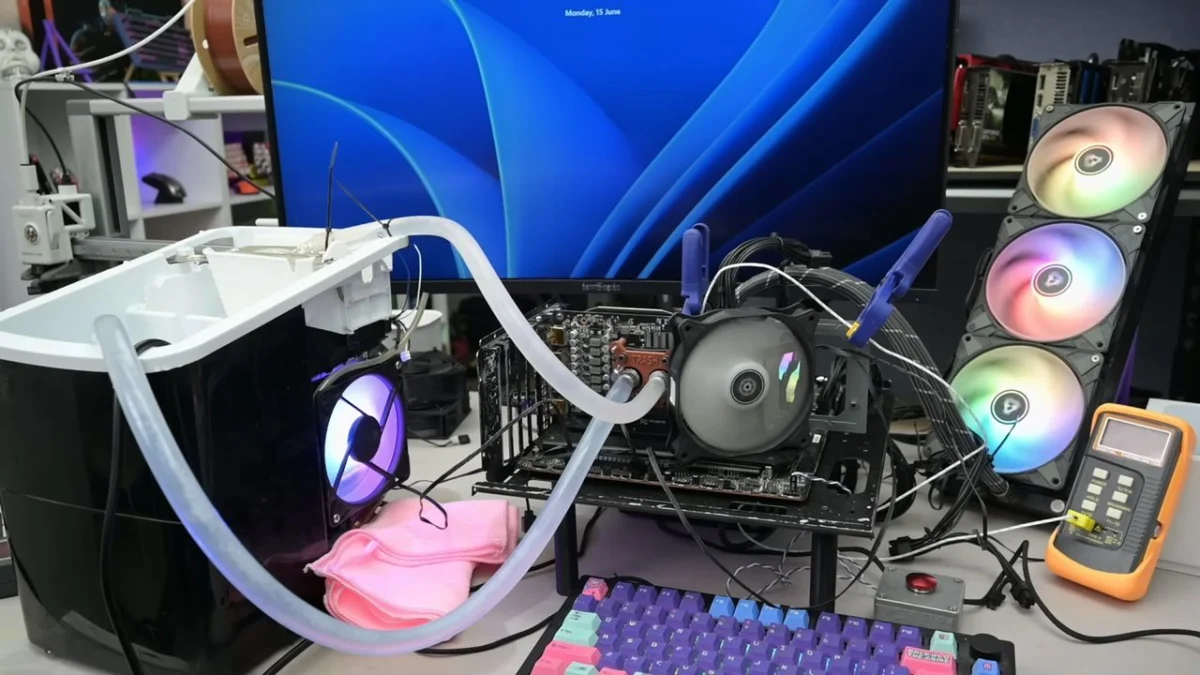 The "Cursed" Cooler: Why Using an Ice Machine to Chill Your GPU is a Lesson in Thermal Chaos