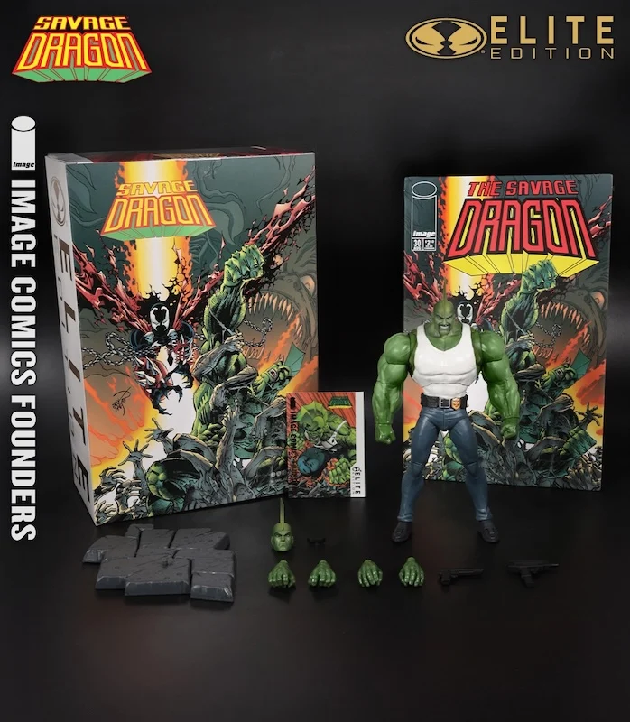 The Evolution of an Icon: McFarlane Toys Launches the Savage Dragon Image Comics Founders Series Elite Edition