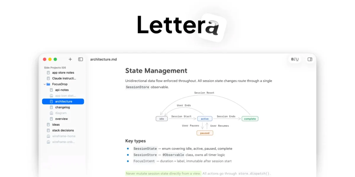 The Evolution of Writing: Shiny Frog Unveils Lettera, the Standalone Markdown Powerhouse