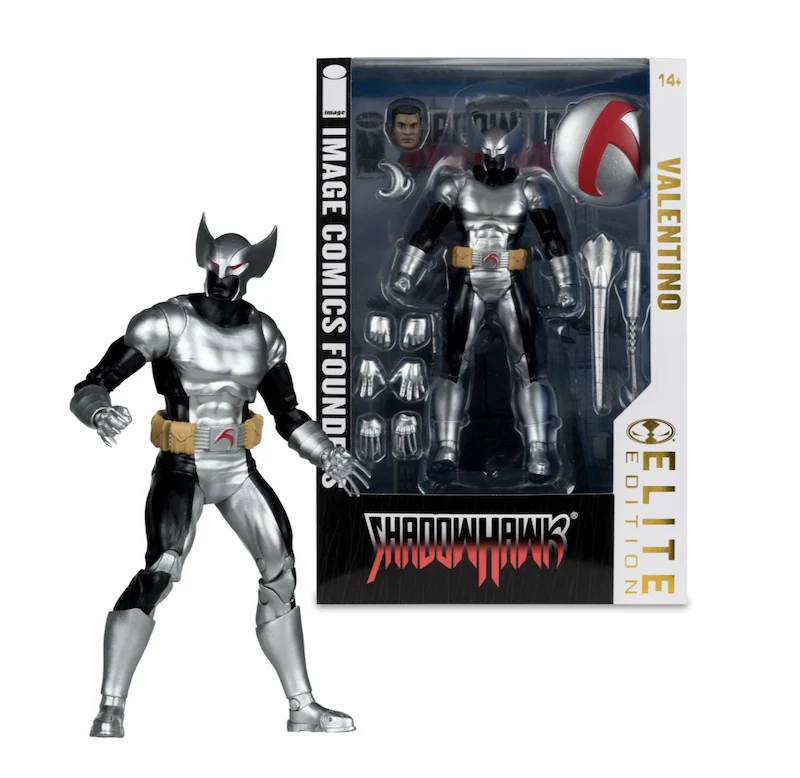 The Return of a Dark Vigilante: McFarlane Toys Unveils the ShadowHawk Elite Edition
