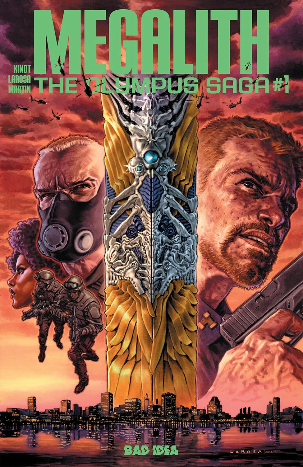 The Return of the Titans: ‘Olympus Saga: Megalith #1’ Secures Second Printing Following Explosive Debut