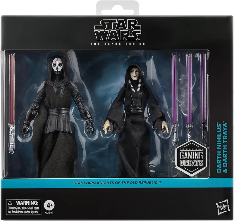 The Sith Triumvirate Returns: Hasbro Unleashes The Black Series "Gaming Greats" Darth Nihilus and Darth Traya