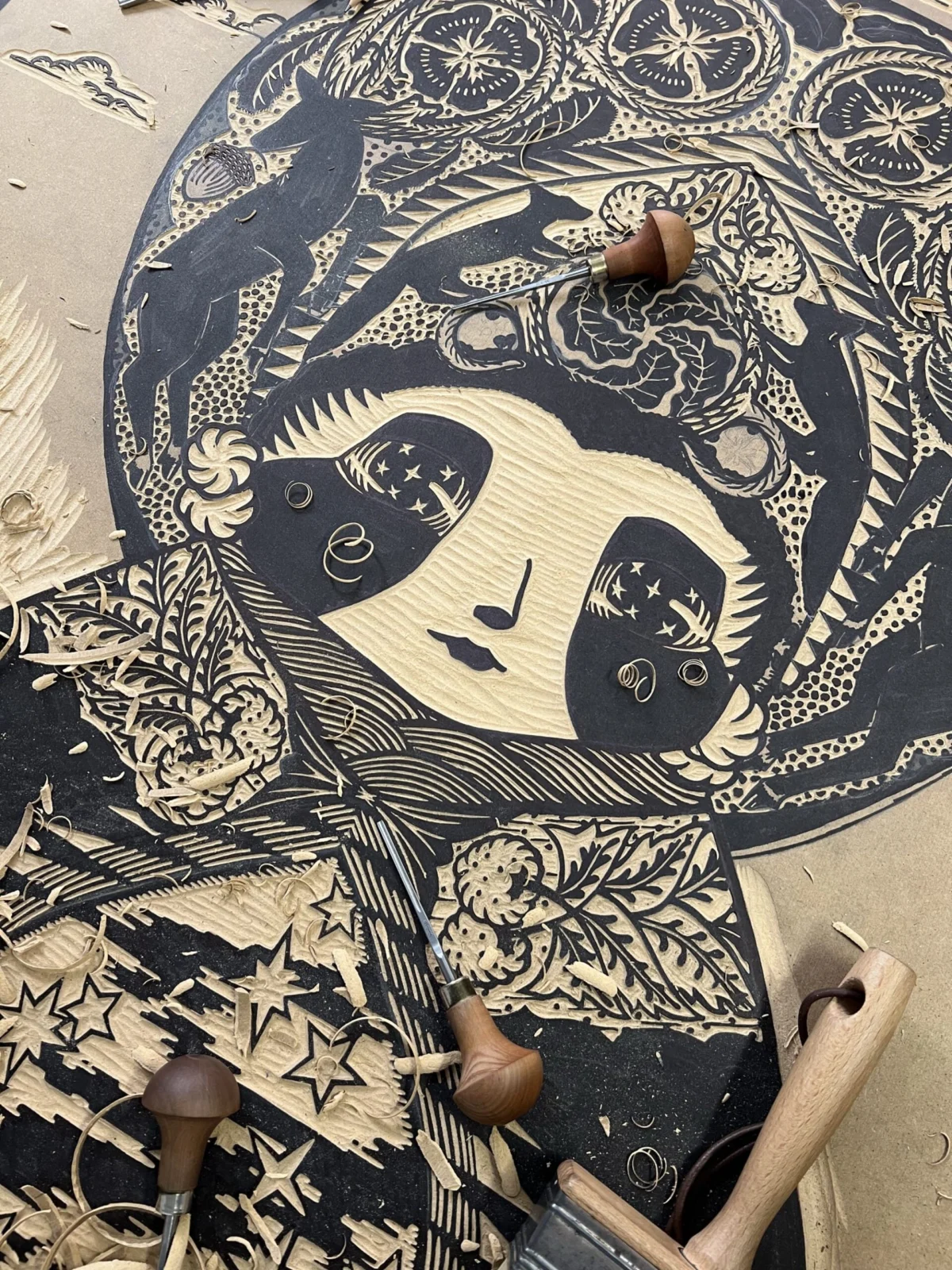 Weaving Ancestry into Wood: Annalise Gratovich’s Totemic Odyssey